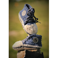 Babysneakers gehaakt